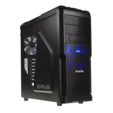 Корпус ATX Zalman Z3 PLUS w/o PSU/ USB3.0/черный